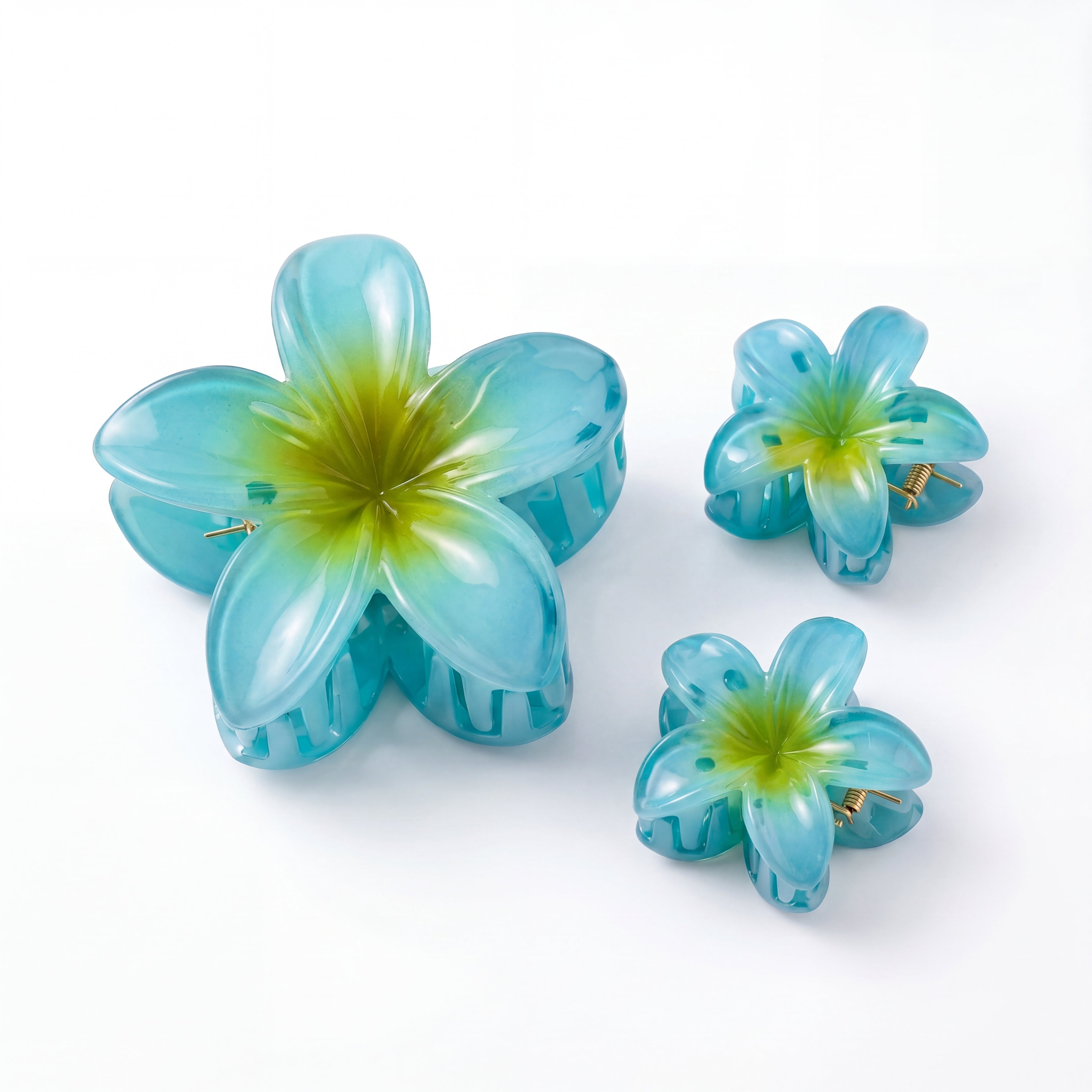 Iris Hair Clip – Floral Hair Accessory | Gatz
